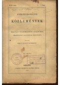 Szinnyei József - Nyelvtudományi közlemények XLIII. kötet 1-4. füzet