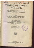 Gombocz Endre,Gorka Sándor,Ilosvay Lajos,Szabó-Patay József - Természettudományi közlöny LVII. kötet