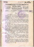 Ilosvay Lajos - Természettudományi közlöny L. kötet