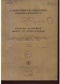 Ormos Imre - A kertészeti és szőlészeti főiskola évkönyve XXIV. évfolyam 1960