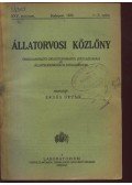 Erdős Dezső - Állatorvosi közlöny XXV. évfolyam 1-12. szám