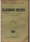 Erdős Dezső - Állatorvosi közlöny XXVII. évfolyam 1-9. szám