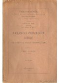 Pecz Vilmos - A classica philologia jövője tekintettel hazai viszonyainkra ( kivonat)