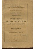 Hegedűs István - Schesaeus Ruinae Pannonicae czímű epikus költeménye
