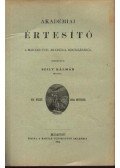 Szily Kálmán - Akadémiai értesítő - 1904/10