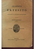Szily Kálmán - Akadémiai értesítő - 171. füzet