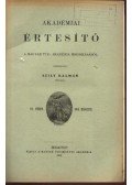 Szily Kálmán - Akadémiai értesítő - 173. füzet