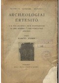 Hampel József - Archaelogogiai értesítő XXIX. kötet 1.-5. szám