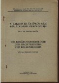 Vasvári Miklós - A bakcsó és az üstökös gém táplálkozási oekologiája