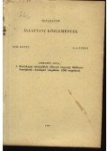 Gebhardt Antal - A dömörkapui mészsziklák (Mecsek hegység) Molluscafaunájának cönológiai vizsgálata (Téli aszpektus)