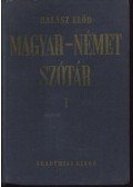 Halász Előd - Magyar-német nagyszótár A-J, K-Zs