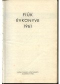 Lénárt György - Fiúk évkönyve 1961