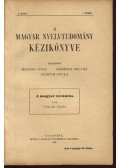 Németh Gyula - A magyar nyelvtudomány kézikönyve