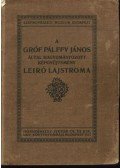 Dr. Térey Gábor - A gróf Pálffy János által hagyományozott képgyűjtemény leíró lajstrom