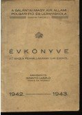 Szántó László - A Galántai Magy. Kir. Állami Polgári Fiú- és Leányiskola évkönyve az iskola fennállásának 12-ik évéről 1942.-1943.