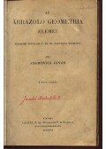 Adamovics János - Az ábrázoló geometria elemei