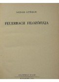 Nádor György - Feuerbach filozófiája