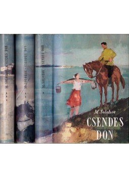 Mihail Solohov - Csendes Don I-III., Budapest 1959 antikvár könyv