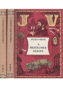 Jules Verne - A rejtelmes sziget I-II. Jules Verne - A rejtelmes sziget I-II., Budapest 1980 antikvár könyv