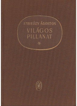 Ambrózy Ágoston - Világos pillanat Ambrózy Ágoston - Világos pillanat, Budapest 1964 antikvár könyv