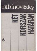 Rabinovszky Máriusz - Két korszak határán
