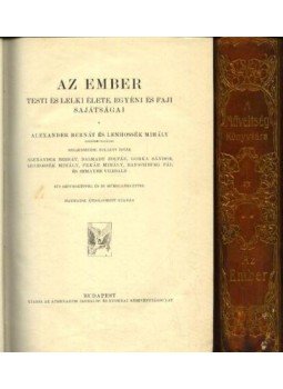 Alexander Bernát, Lenhossék Mihály - Az ember II. Alexander Bernát, Lenhossék Mihály - Az ember II., Budapest 1907 antikvár könyv