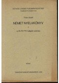 Tímár József - Német nyelvkönyv az ELTE-TTK hallgatói számára