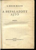 S. Bokor Malvin - A befalazott ajtó