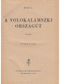 Bek, A. - A volokalamszki országút