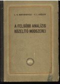 Kantorovics -Krülov - A felsőbb analízis közelítő módszerei