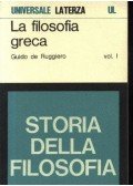 Ruggiero,Guido de - La filosofia greca I-II.