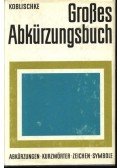 Koblischke - Großes Abkürzungsbuch
