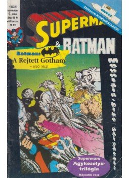 Stern, Roger, Grant, Alan - Superman és Batman 1993/6. Stern, Roger, Grant, Alan - Superman és Batman 1993/6., Budapest 1993 antikvár könyv