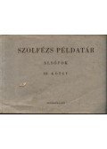 Agócsy László,J. Irsai Vera  - Szolfézs példatár (Alsófok III. kötet)