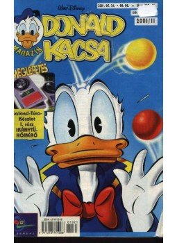 Walt Disney - Donald Kacsa 2001/11. Walt Disney - Donald Kacsa 2001/11., Budapest 2001 antikvár könyv