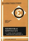 Békési Imre,Petőfi S. János - Szemiotikai szövegtan 4.