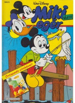 Walt Disney - Miki egér 1990/5. Walt Disney - Miki egér 1990/5., Budapest 1990 antikvár könyv