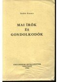 Szabó Ferenc - Mai írók és gondolkodók
