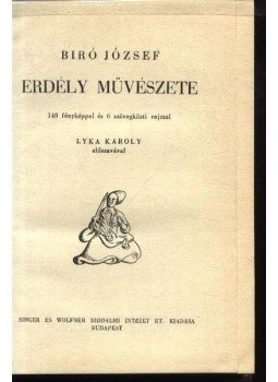 Biró József - Erdély művészete Biró József - Erdély művészete, Budapest 0 antikvár könyv