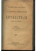 Pál Antal - Az Erdélyi Róm. Kath. státus gyulafehérvári főgimnáziumának Értesítője 1905-1906. tanévről; 1906-1907. tanévről; 1907-1908. évről