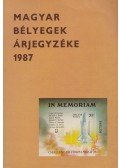  - Magyar bélyegek árjegyzéke 1987