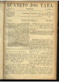 Németh Péter - Dr. Glücklich Emil (szerk.) - Büntető jog tára, Polgári törvénykezés XX.kötet (1890. év)