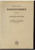 Bárdos Lajos - Hangzatgyakorló I. könyv