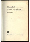 Stendhal - Vörös és fekete