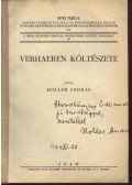 Holler András - Verhaeren költészete (dedikált)