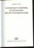 Lugossy Gyula - Az endogen uvetisek és általános orvosi vonatkozásaik