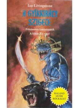 Livingstone, Ian - A gyíkkirály szigete Livingstone, Ian - A gyíkkirály szigete, Budapest 1989 antikvár könyv