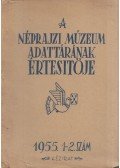 Morvay Péter - A Néprajzi Múzeum adattárának értesítője 1955. 1-2. szám