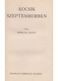 Németh László - Kocsik szeptemberben