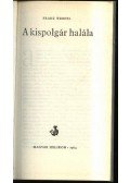 Franz Werfel - A kispolgár halála